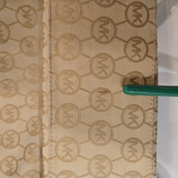 Michael Kors Calista Monogrammed Logo MK Handbag Crossbody Bag Brown - Picture 11 of 15